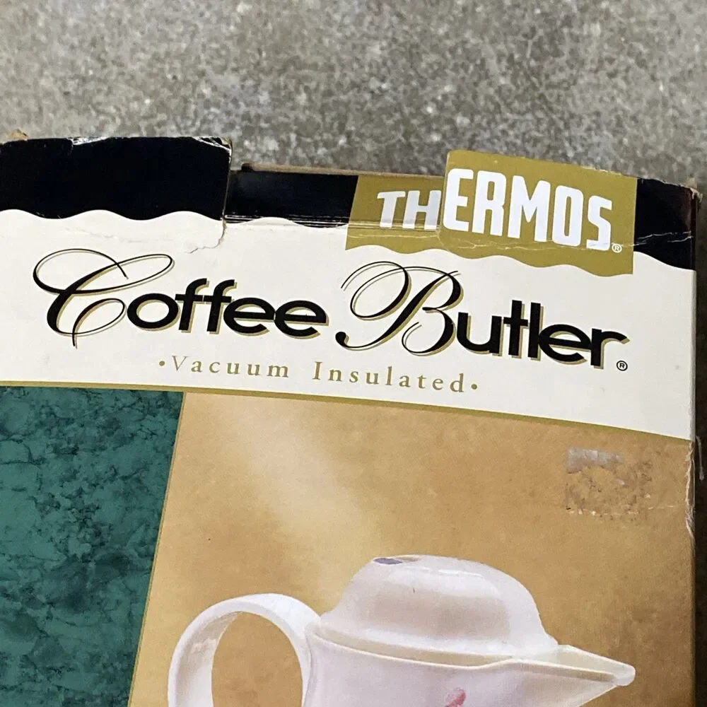 Thermos Coffee Butler Carafe Model #430 Vacuum Insulated 32oz NEW